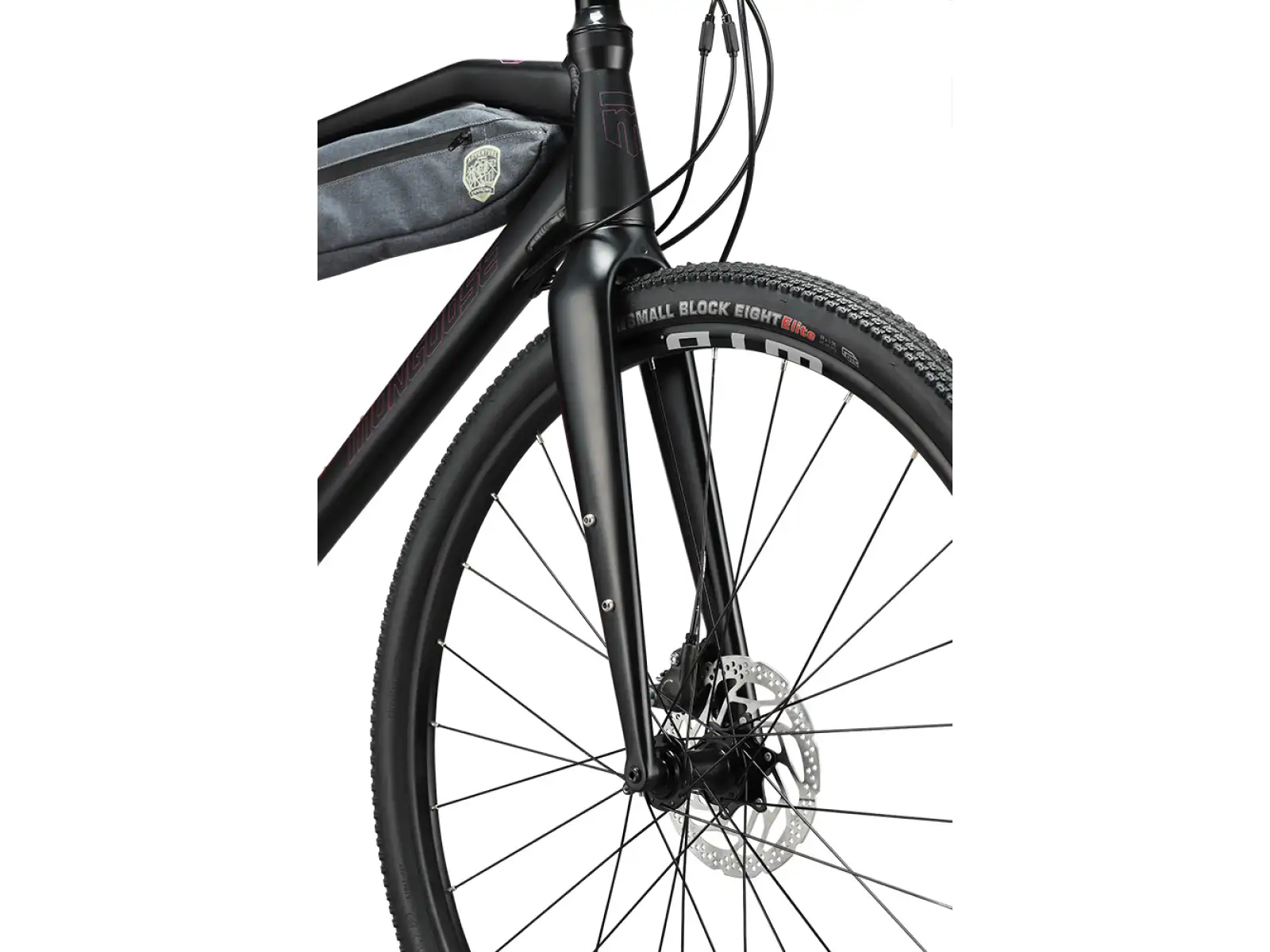 Mongoose Guide Comp Schwarz/Rosa Schotterfahrrad