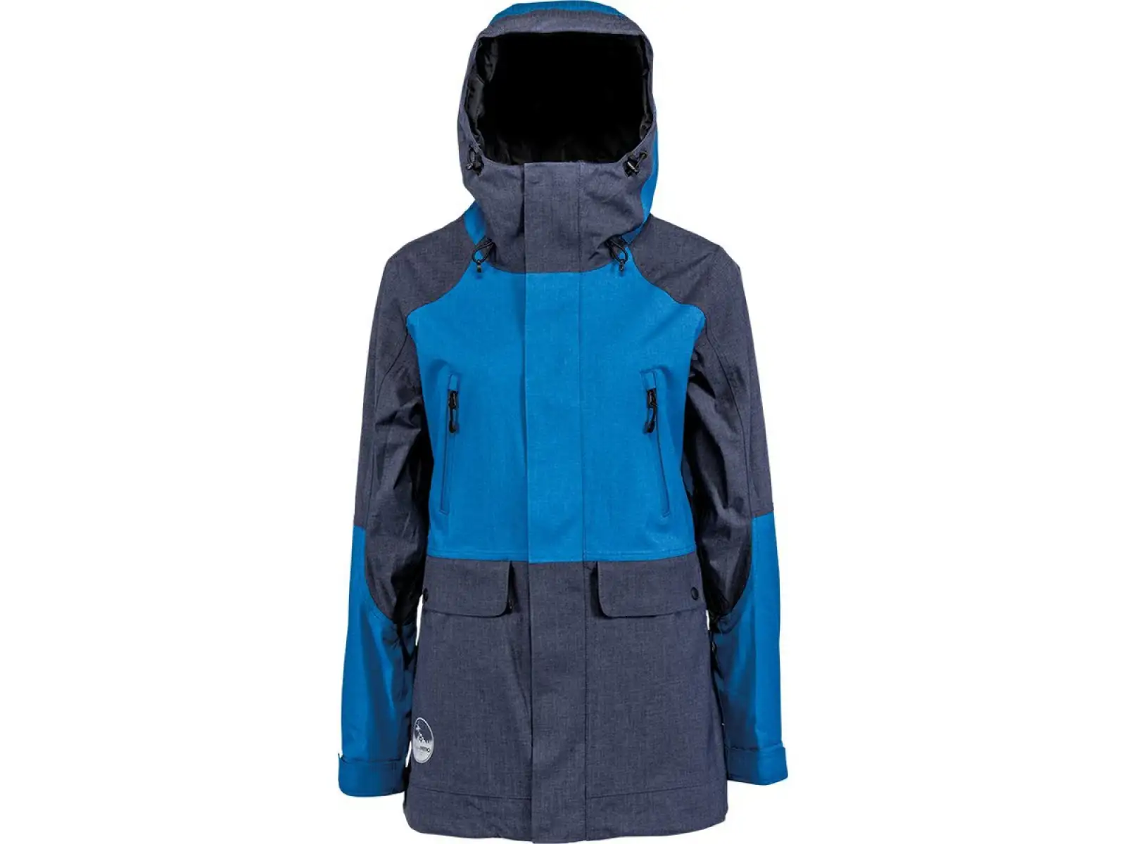 NITRO MONASHEE Damen-Winterjacke in Blau-Mitternacht.