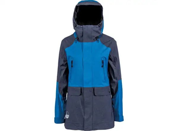 NITRO MONASHEE Damen-Winterjacke in Blau-Mitternacht.