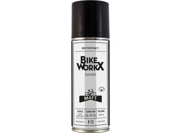 BikeWorkx Shine Star MAT Spray 200 ml