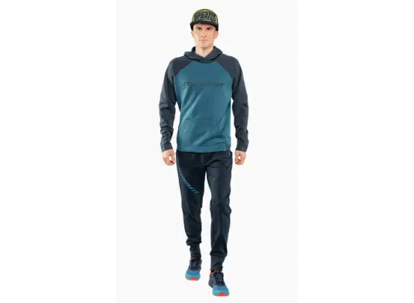 Dynafit 24/7 Polartec Hoody Herrenhoodie Mallard Blue