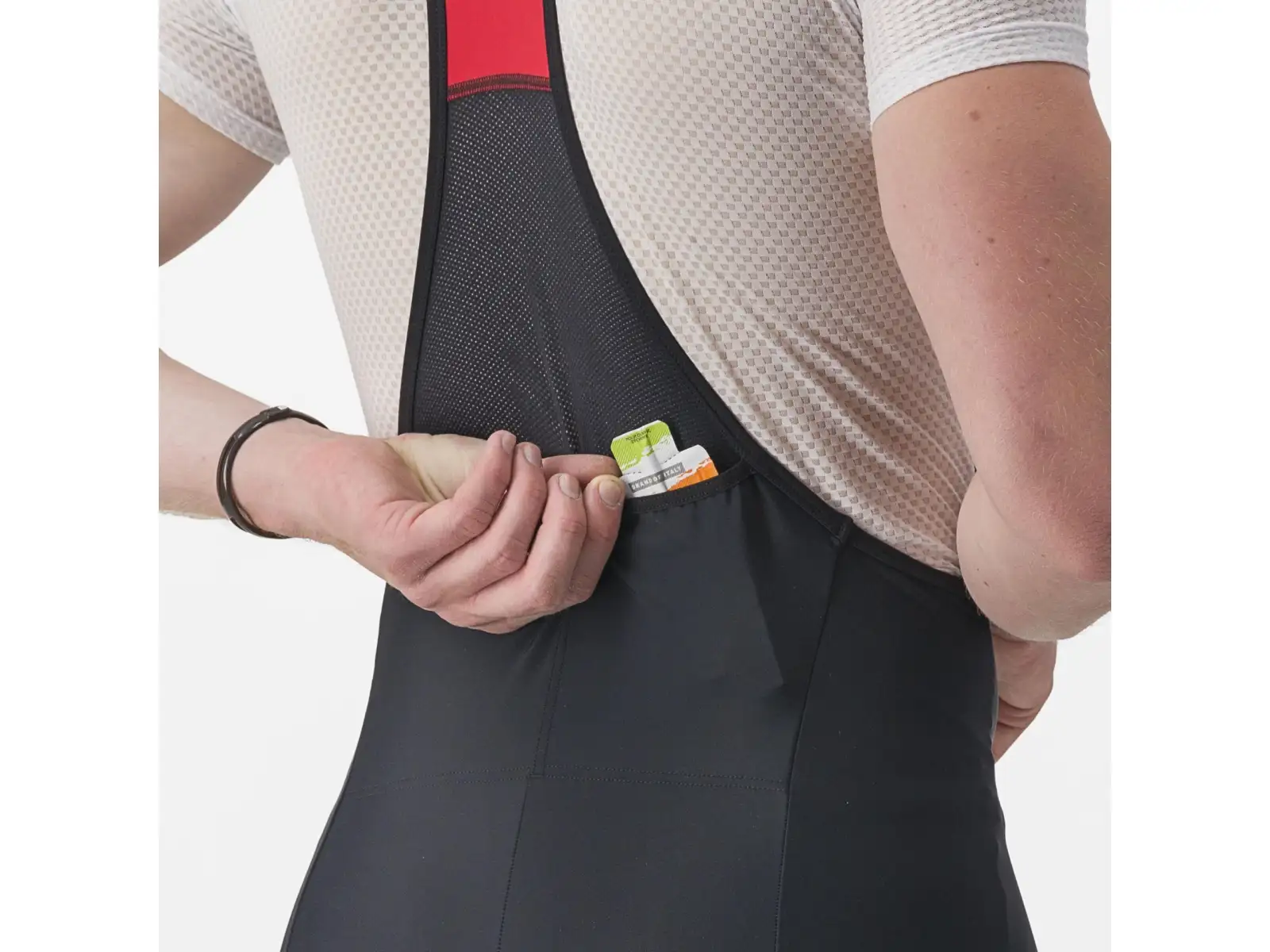 Castelli Unlimited Cargo Herrenshorts mit Latz und Einlage Black