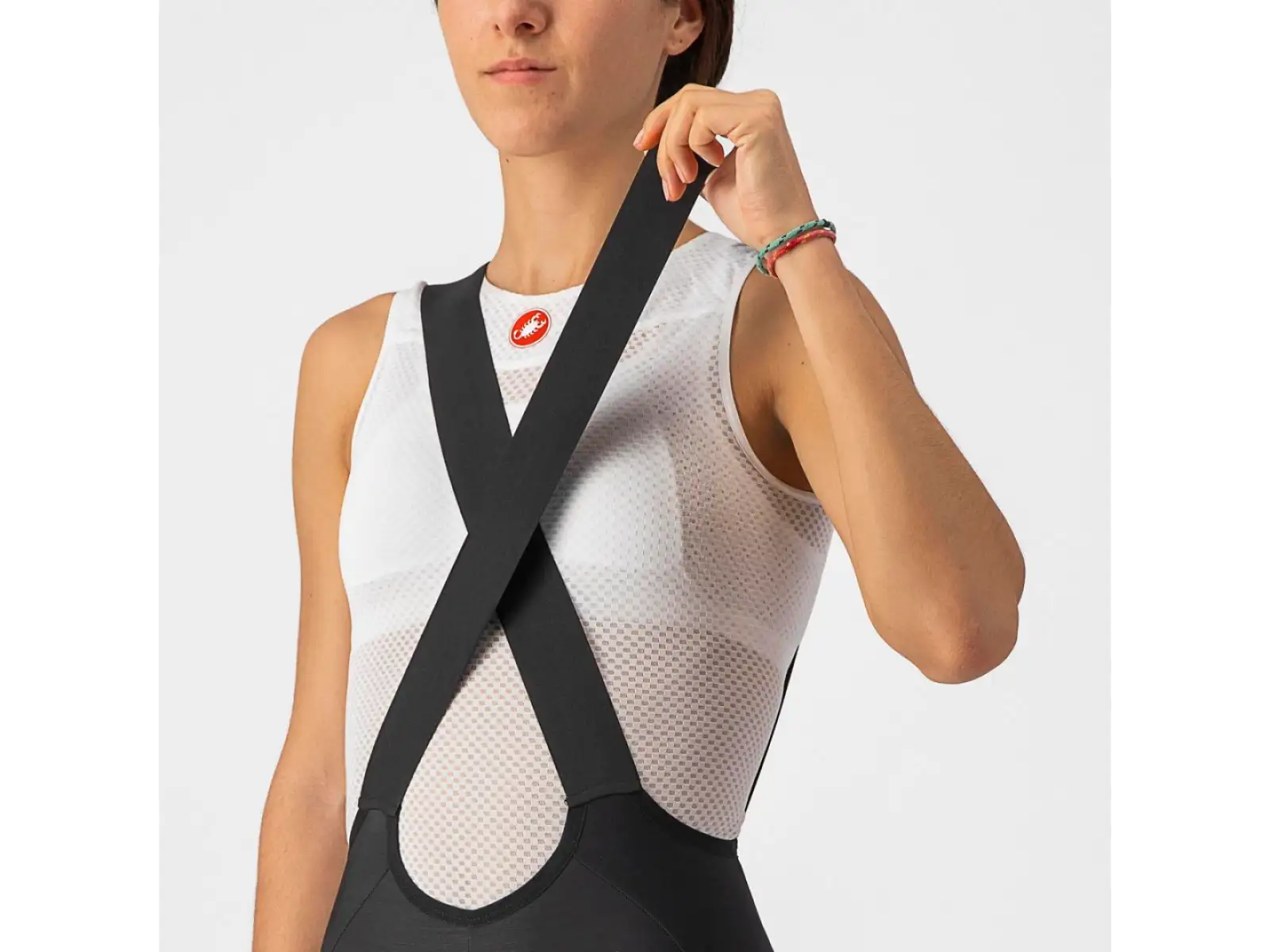Castelli Velocissima DT Bibtight Damenhose Black/Black Reflex