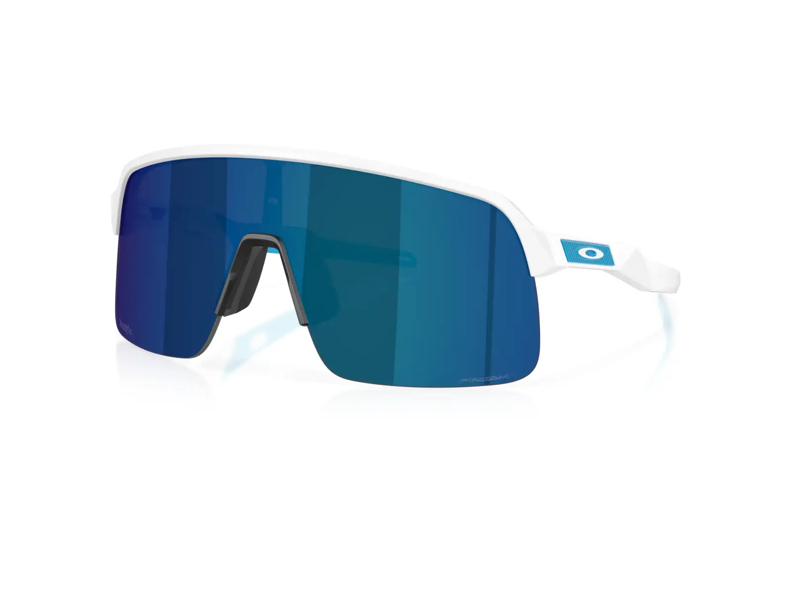 Oakley Sutro Lite fotochrome Brille Matte White/Prizm Transitions Cobalt