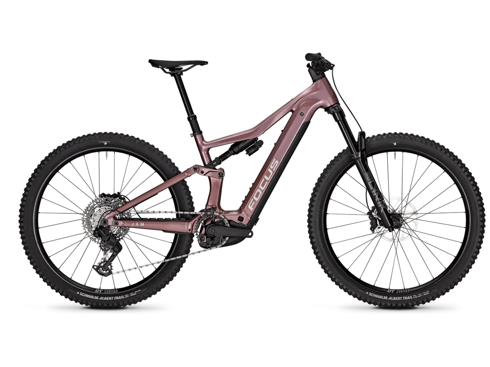 Focus JAM 8 800Wh vollgefedertes E-Bike Mauve / Darkmauve