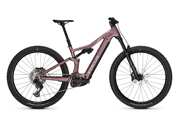 Focus JAM 8 800Wh vollgefedertes E-Bike Mauve / Darkmauve