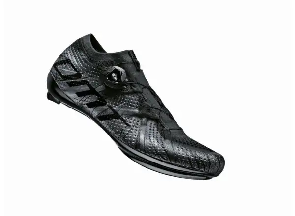 DMT KR1 Straßen-Radschuhe Herren Schwarz/Schwarz Reflektierend AUSGEPAKETT