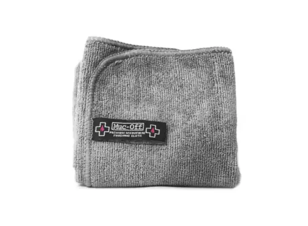 Muc-Off Mikrofaser-Poliertuch, 24x24 cm, grau