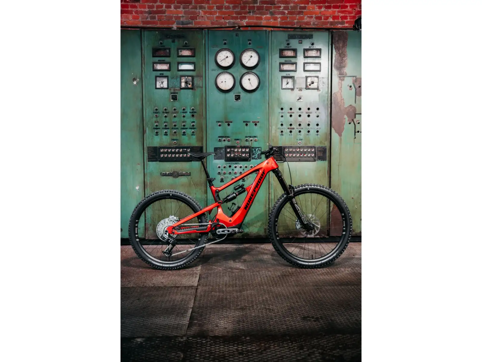 Nukeproof Megawatt Carbon Pro 297 T-GX vollgefedertes E-Bike Red