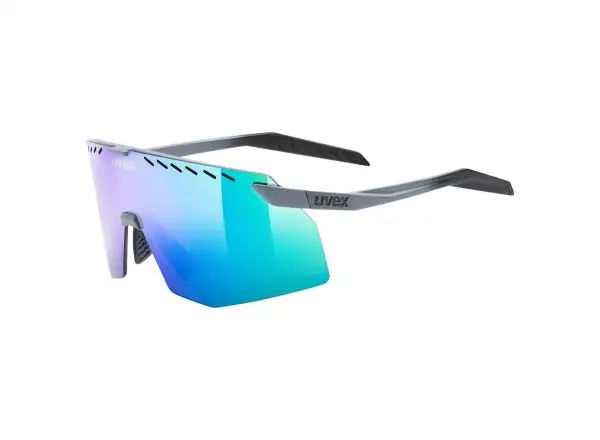 Uvex Pace Stage Sonnenbrille Grey Matt/Mirror Green