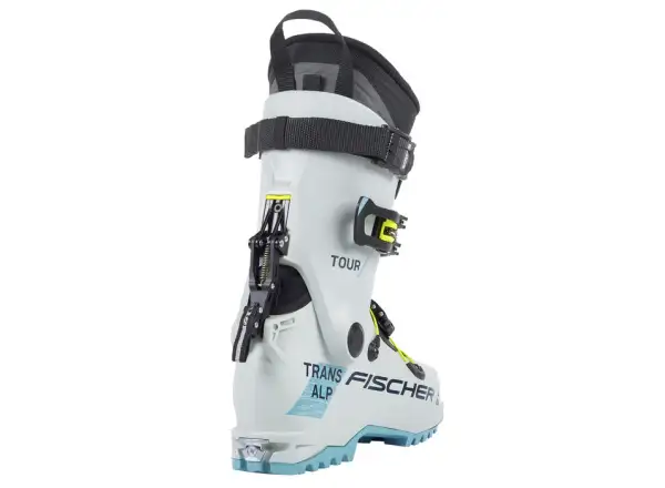 Fischer Transalp Tour Skitourenschuhe weiß/türkis.