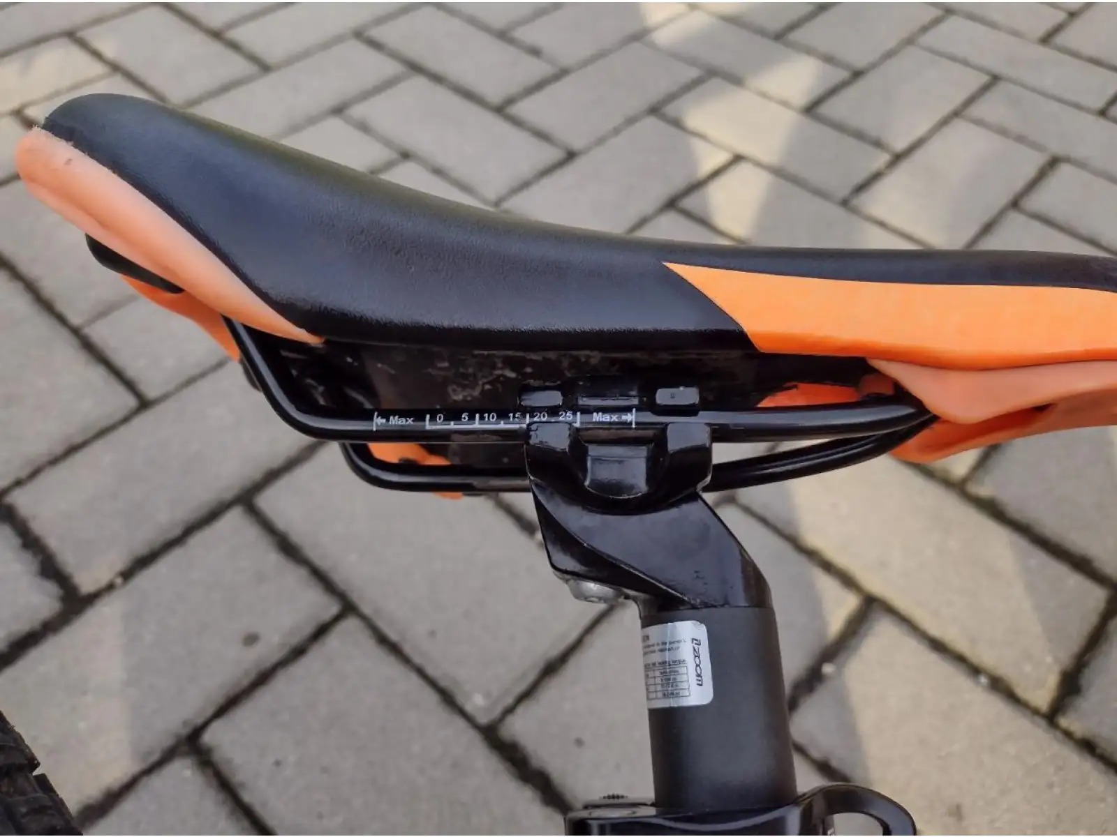 Rock Machine Blizz 24" HD Kinder-Mountainbike khaki/orange