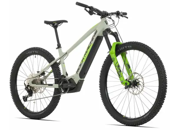 Rock Machine Blizz TRL e90-297 Grau/Grün E-Mountainbike