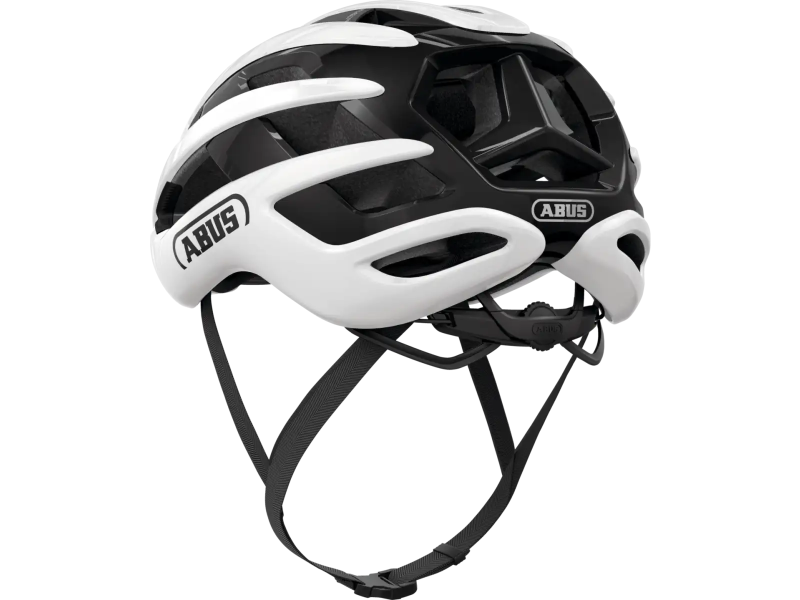 Abus AirBreaker 2.0 Rennradhelm Shiny White