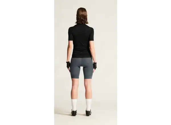 CRAFT Endur Logo Damen Radtrikot schwarz