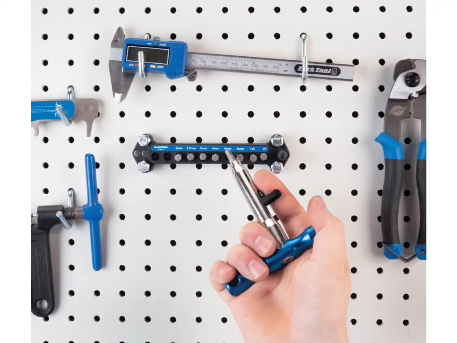 Park Tool T-Griff Schraubendreher mit austauschbaren Bits QTH-1