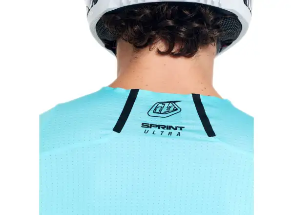 Troy Lee Designs Sprint Ultra Herren Trikot Langarm Mono Real Teal