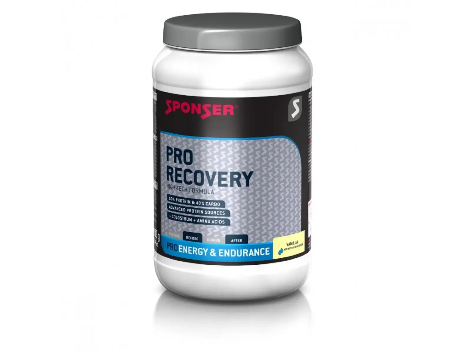 Sponser Pro Recovery 50/40 Regenerationsgetränk in Pulverform 900 g Vanilla