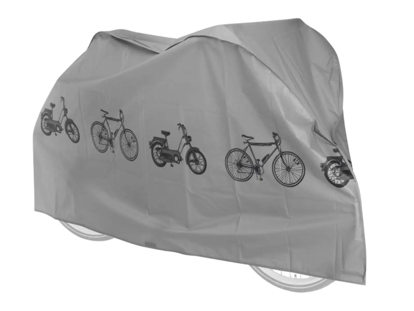 Force Schutzplane für Fahrrad 220x120x68 cm silber
