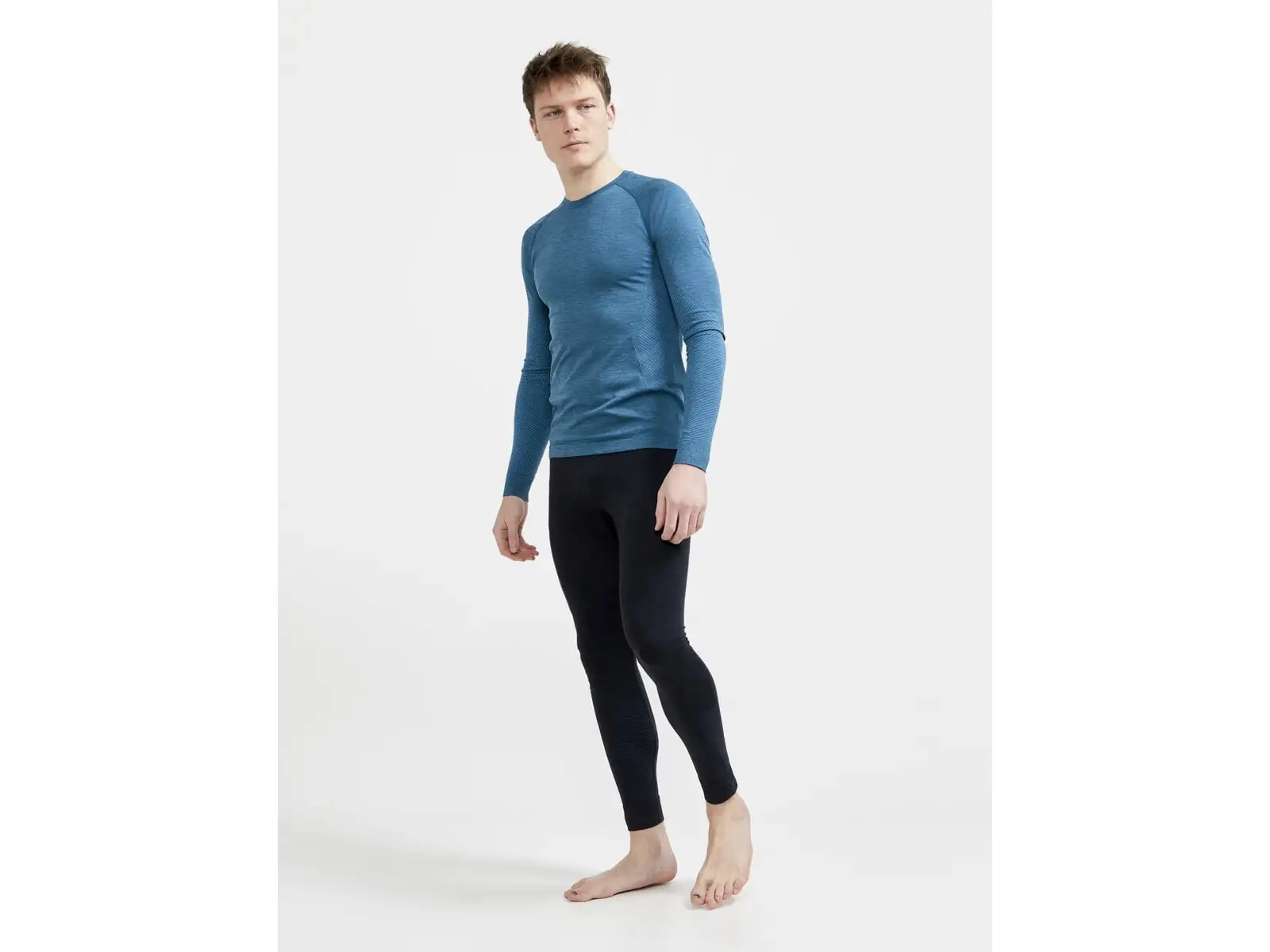 Craft Core Dry Active Comfort Herren Langarmshirt grün