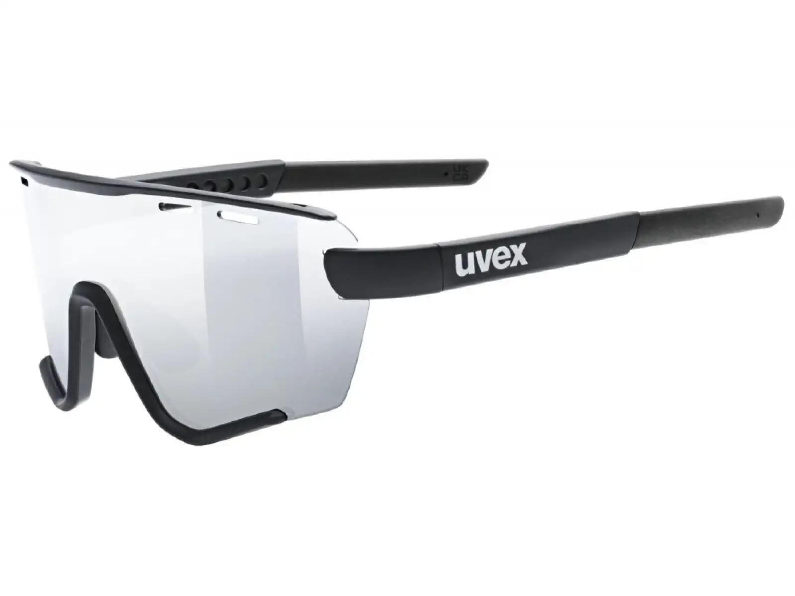 Uvex Sportstyle 236 S Set Black Matt/Mirror Silver