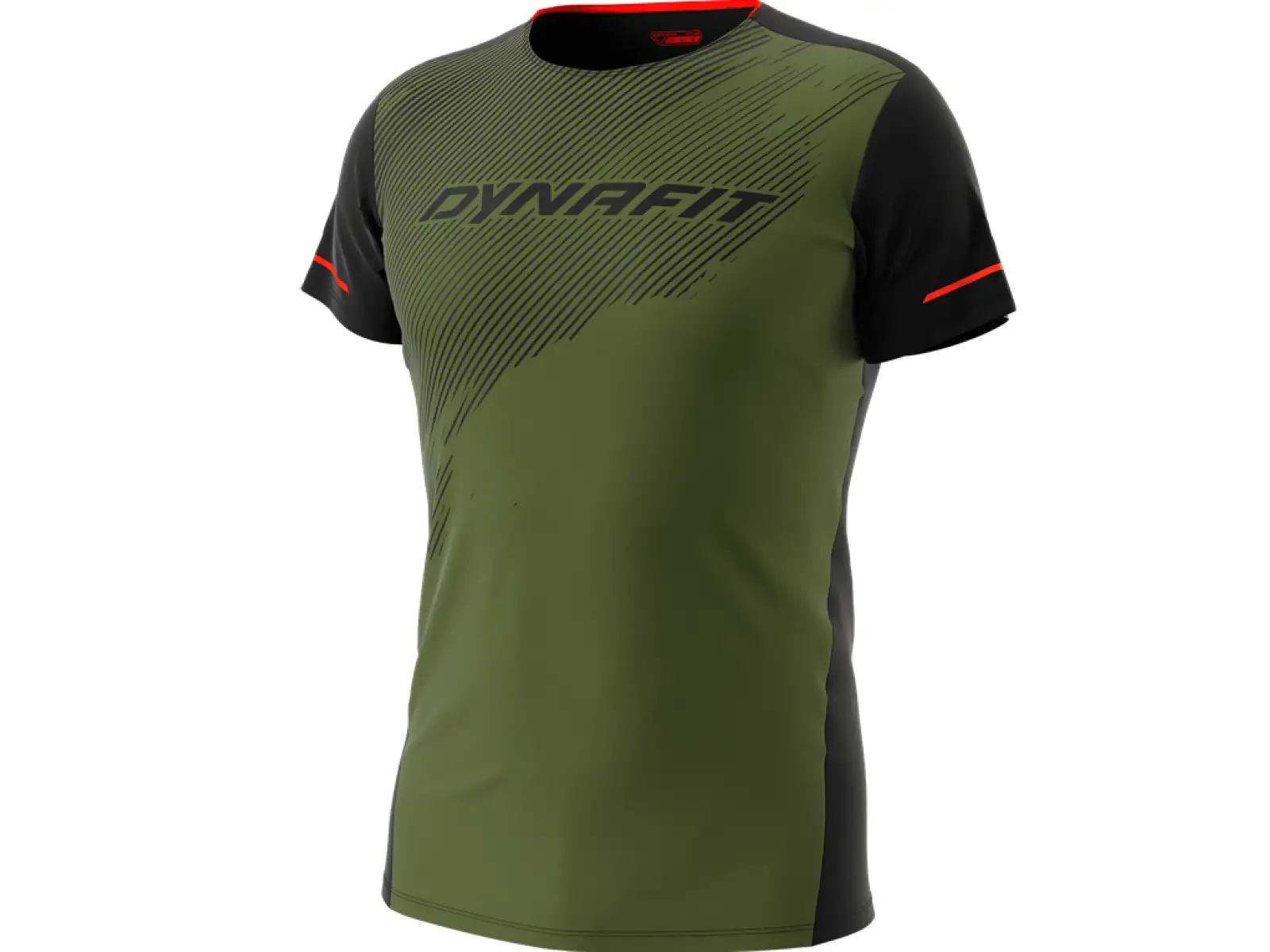Dynafit Alpine 2 Herren T-Shirt mit kurzen Ärmeln Winter Moos