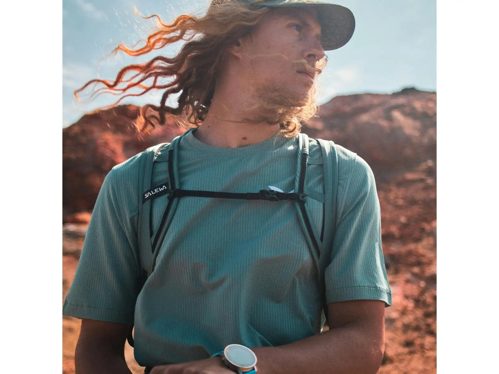 Salewa Pedroc Dry Light Herren T-Shirt Kurzarm Willow