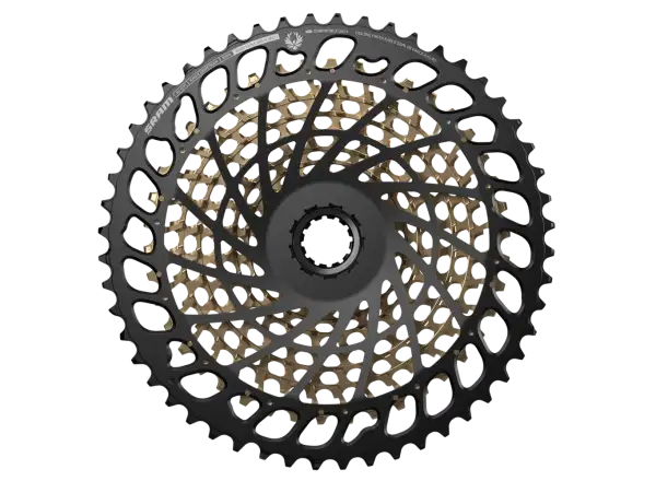 Sram XG-1299-C1 Eagle 12 Gang Kassette 10-52 Zähne Gold