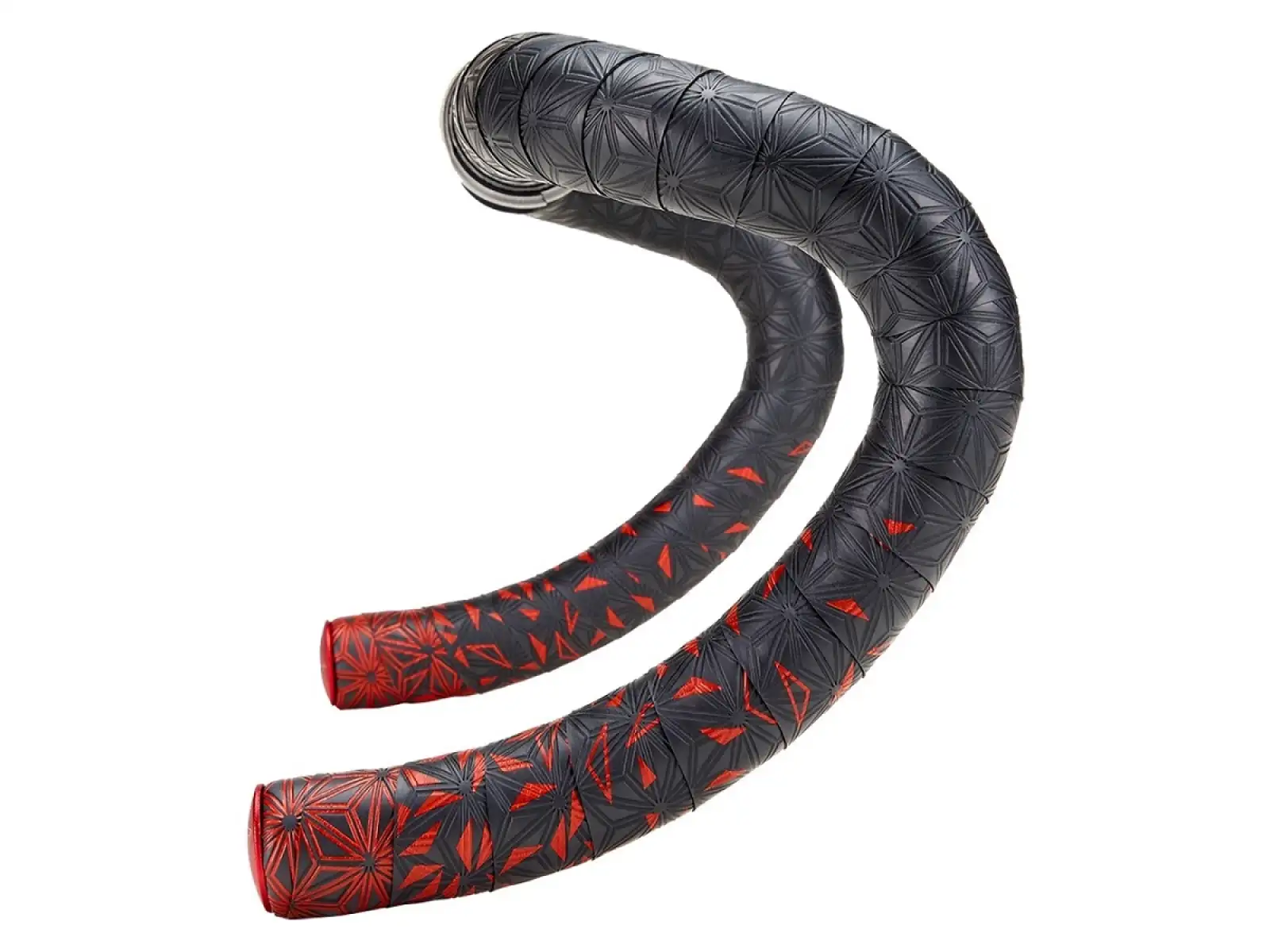 Supacaz Super Sticky Kush Star Fade Lenkerband red star fade / rote plugs