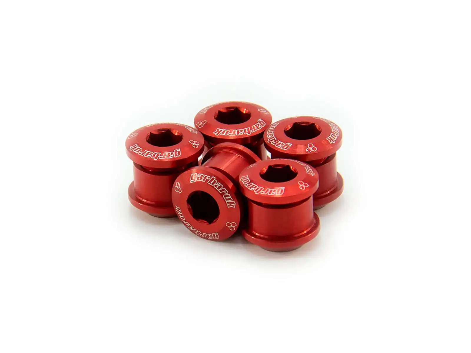 Garbaruk Set Schrauben für Umwerfer Rot