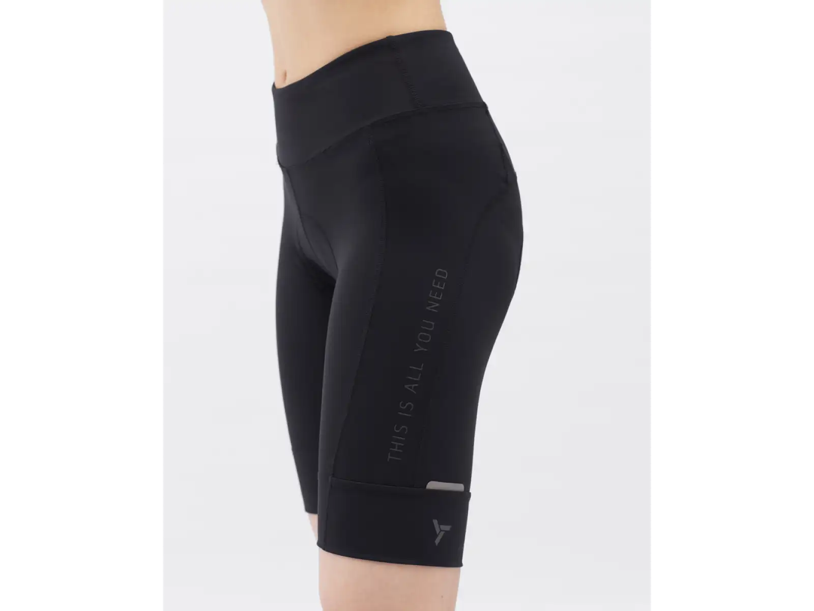 Silvini Fortora Damen 3/4 Shorts mit Einsatz Black