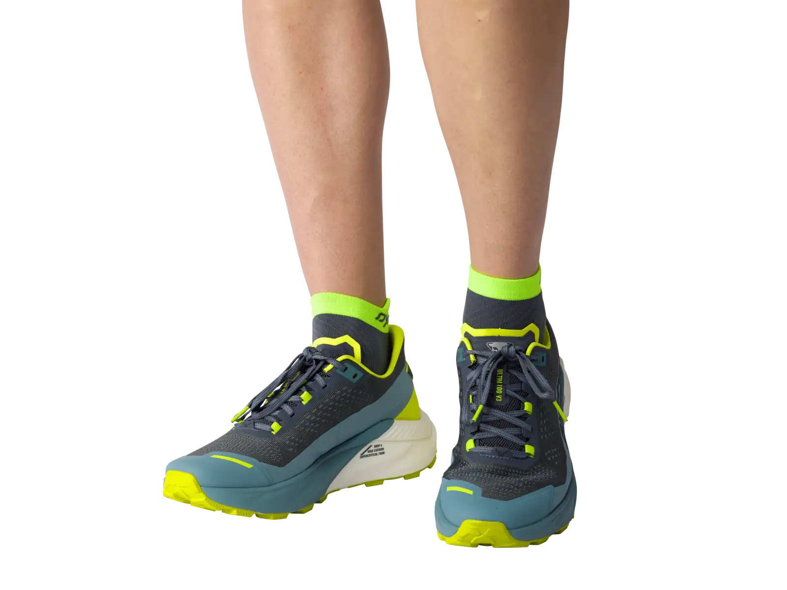 Dynafit Trail Short Laufsocken Cinder/Cloud Blue