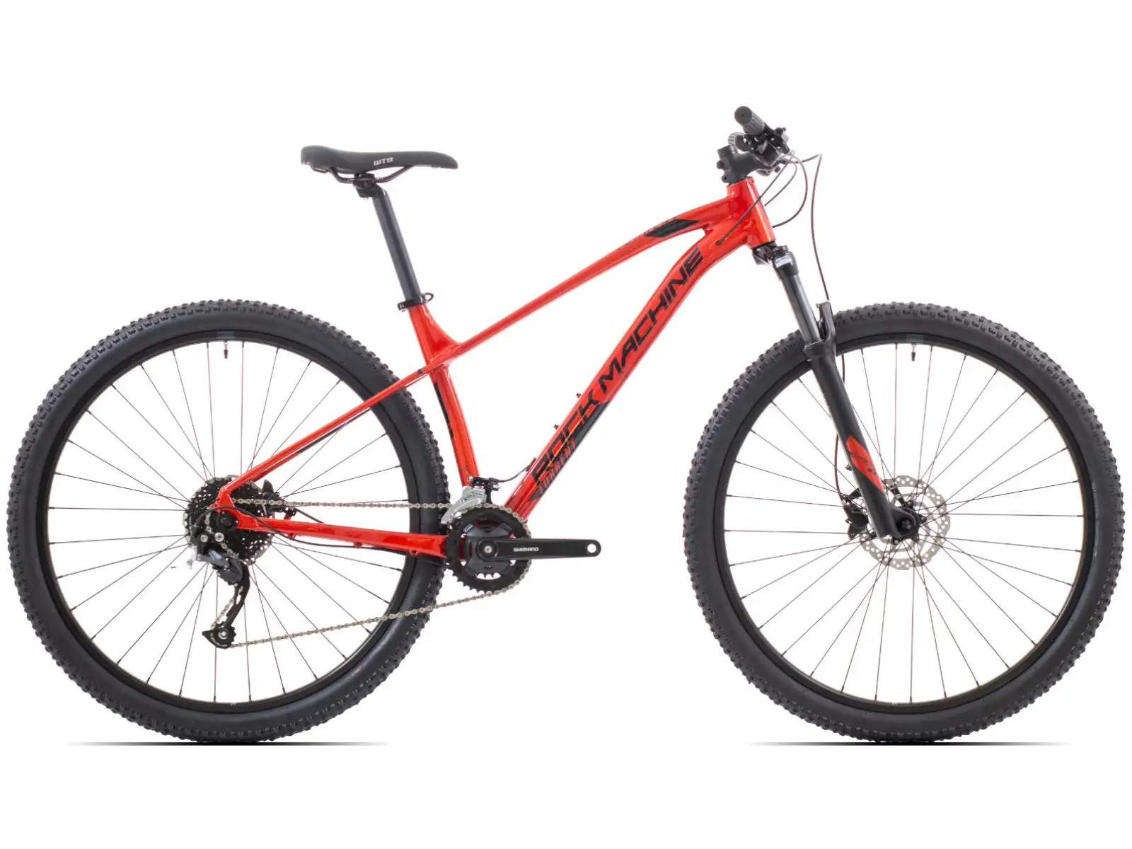 Rock Machine Torrent 20-29 Mountainbike Glanz Metallic Orange/Schwarz