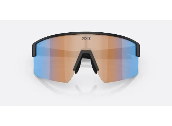 Bliz P004 Sonnenbrille Matte Black/Nano Optics Nordic Ligh Coral/Orange Blue Multi