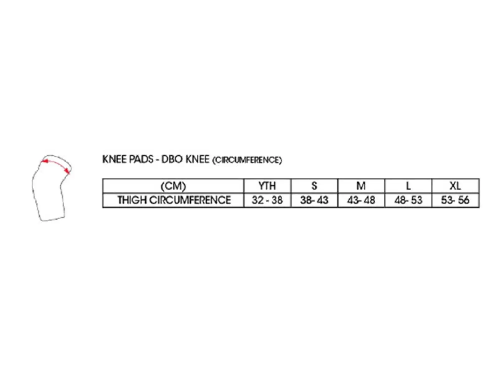 661 DBO Knieschoner Schwarz