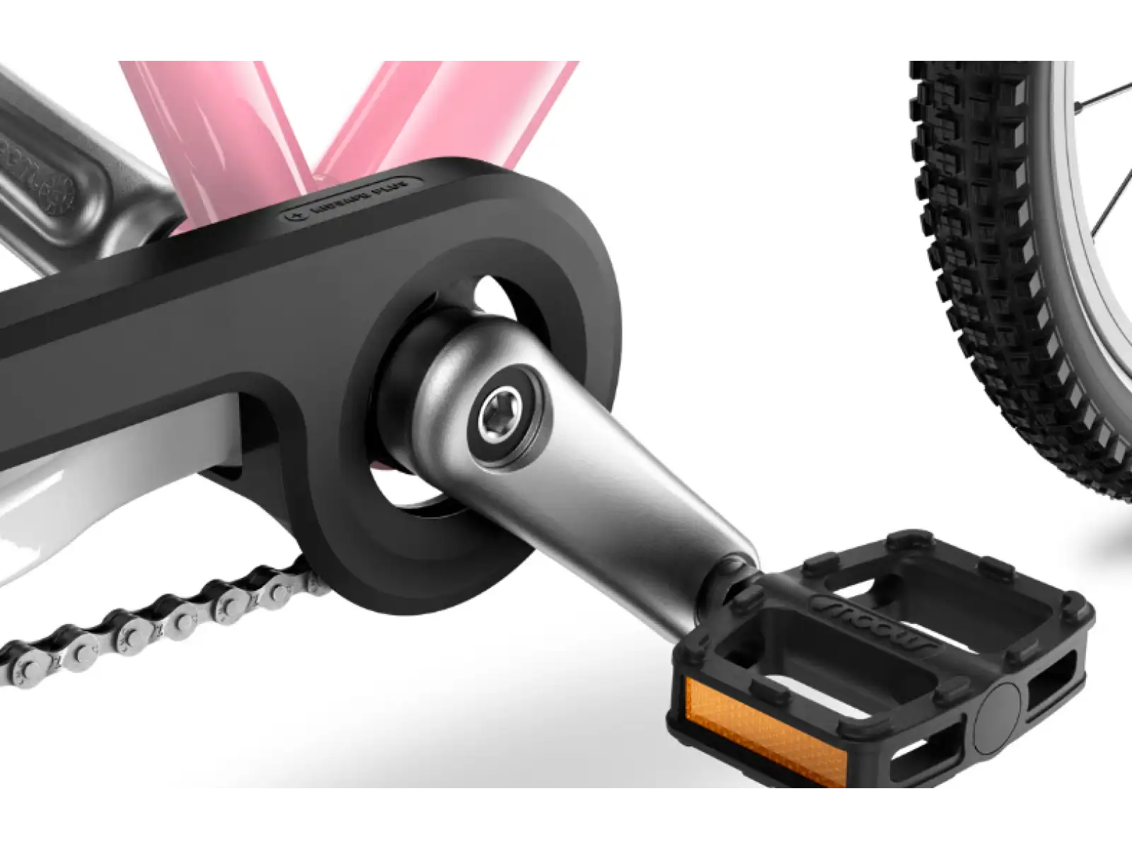 Woom Go 3 Automagic Kinderfahrrad 16" Powder Pink