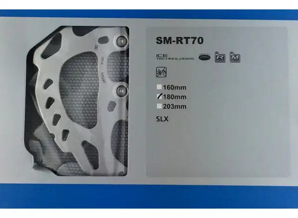 Shimano SLX SM-RT70L CL Bremsscheibe 203 mm