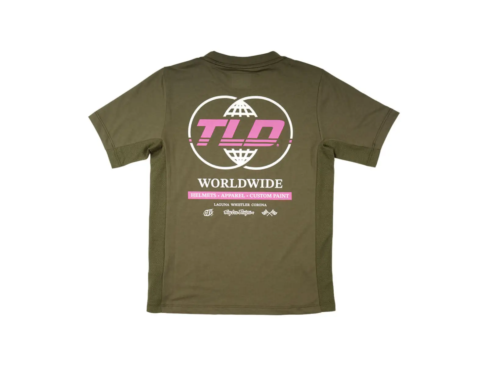 Troy Lee Designs Skyline Ride Tee Kindertrikot Kurzarm Worldwide Caper