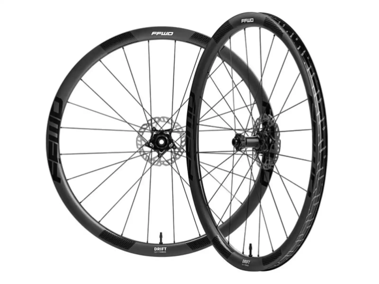FFWD Drift SE Schotterrad DT350 2:1 MattBlack Nuss Shimano HG11 / Sram XDR.