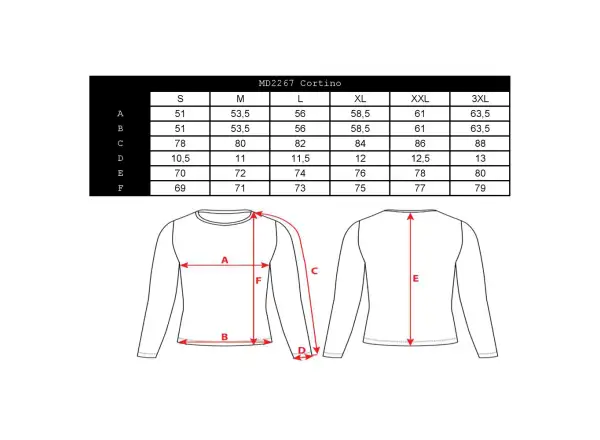 Silvini Cortino Herrentrikot langarm Creme
