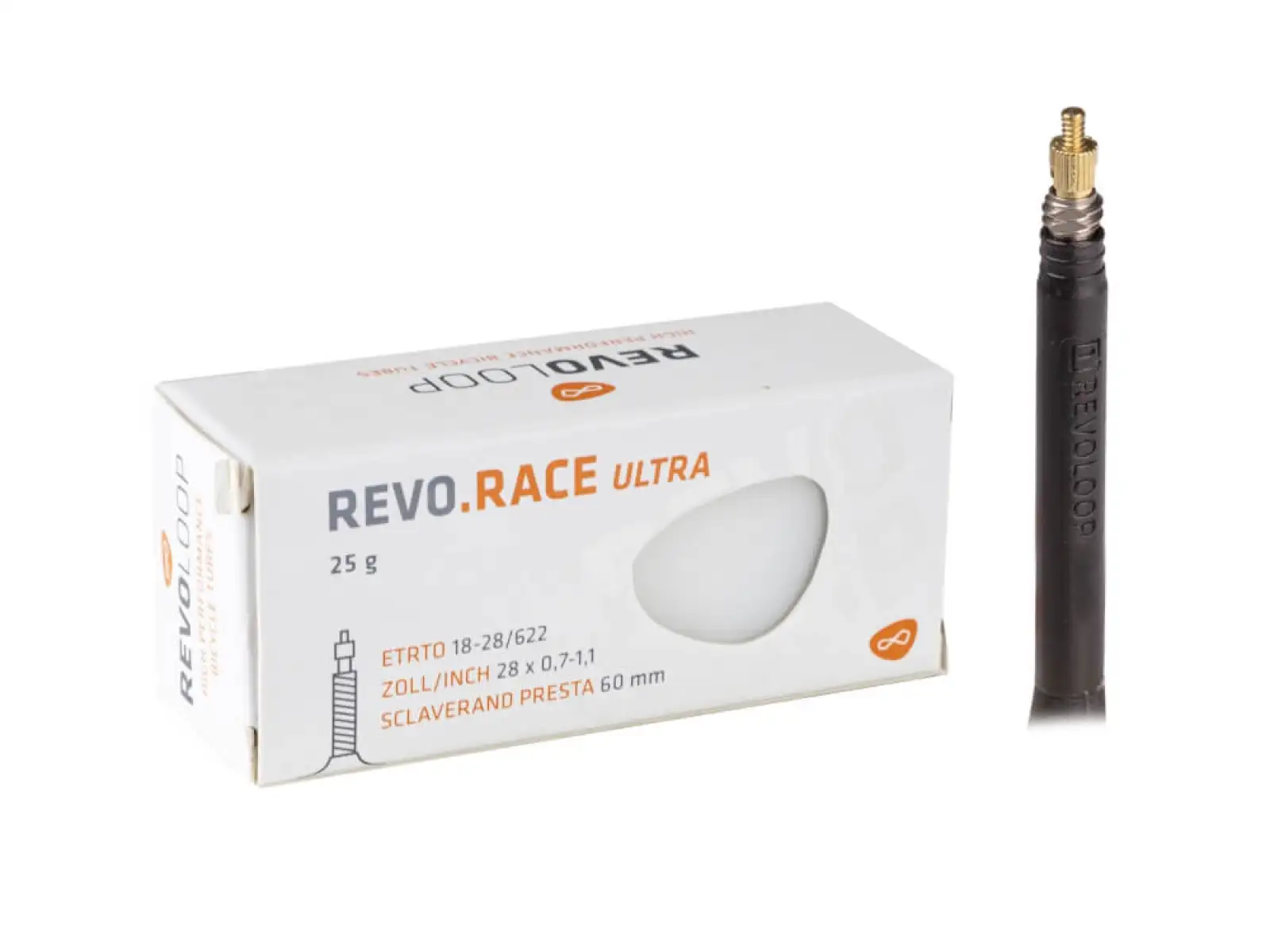 Revoloop Race Ultra Straßenreifen 18/28-622 FV60 gal. Ventil