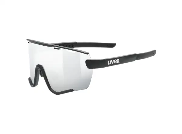 Uvex Sportstyle 236 Set Black Mat/ Mirror Silver (Kat. 3) + Transparent (Kat. 0)