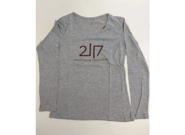 2117 of Sweden Vida Damen-T-shirt Langarm Grey