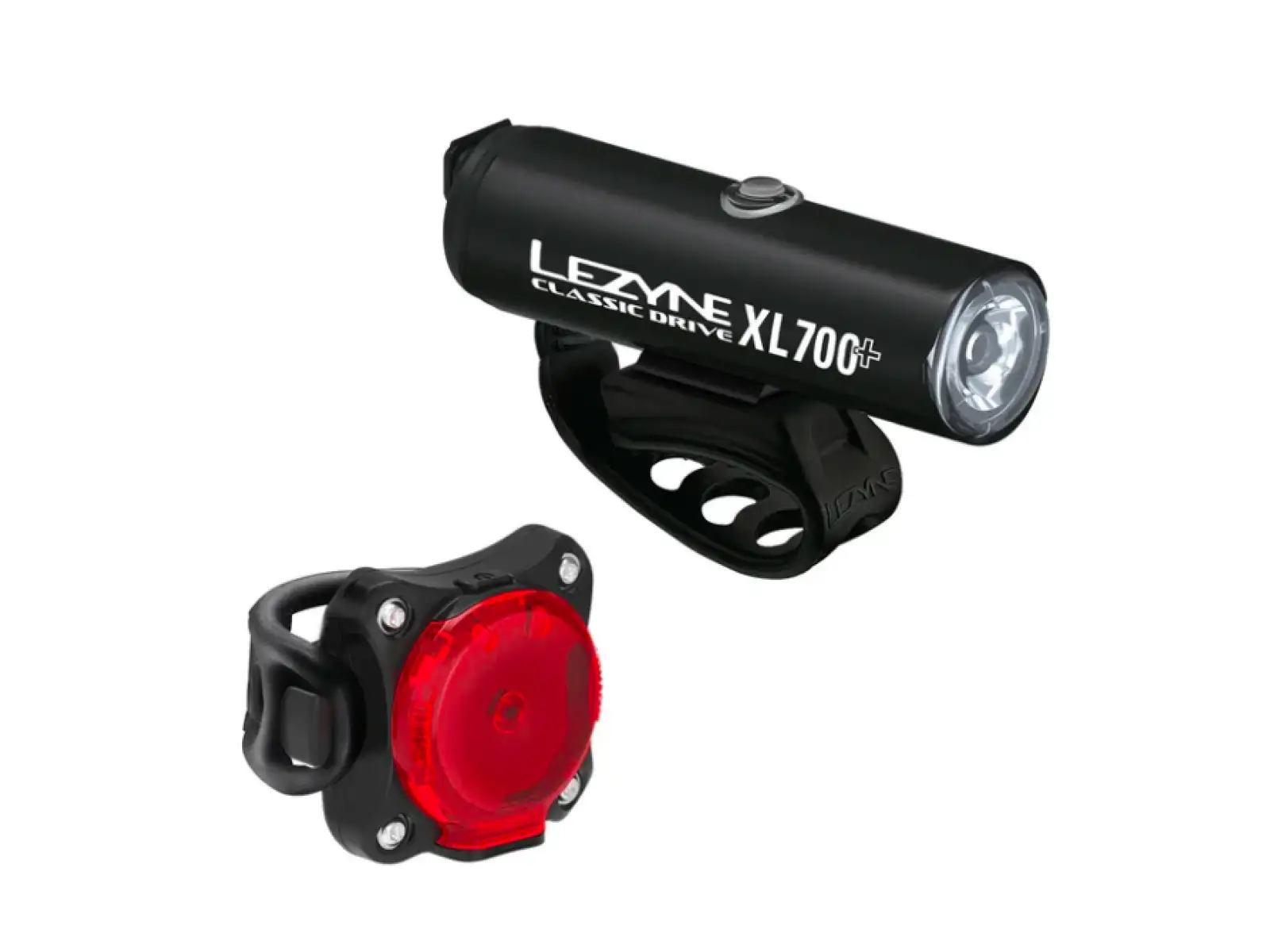 Lezyne Classic Drive XL 700+/Zecto Drive 200+ Lichtset.