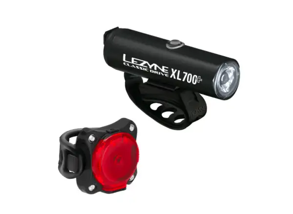 Lezyne Classic Drive XL 700+/Zecto Drive 200+ Lichtset.