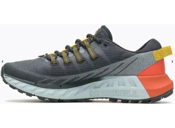 Merrell Agility Peak 4 Herren Laufschuhe Schwarz/Weiß