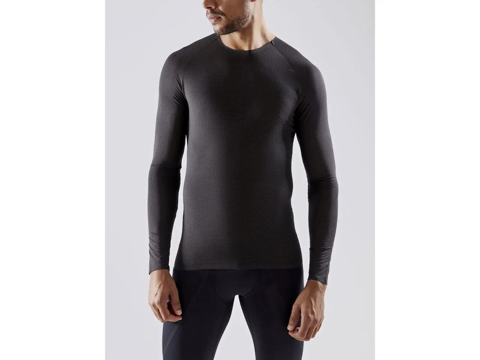 Craft Pro Dry Nanoweight Herren Langarmshirt Black