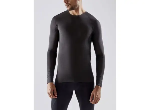 Craft Pro Dry Nanoweight Herren Langarmshirt Black