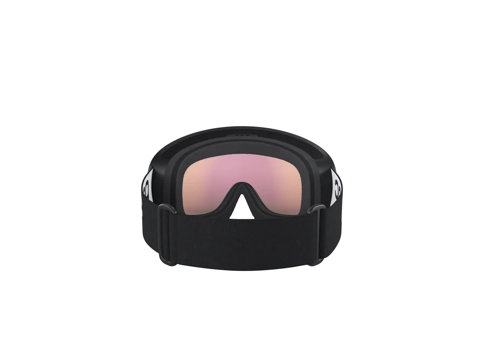 POC Fovea Skibrille Uranium Black/Partly Sunny Orange