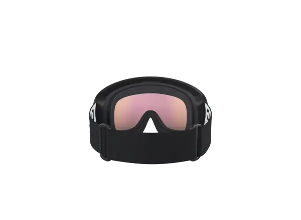 POC Fovea Skibrille Uranium Black/Partly Sunny Orange